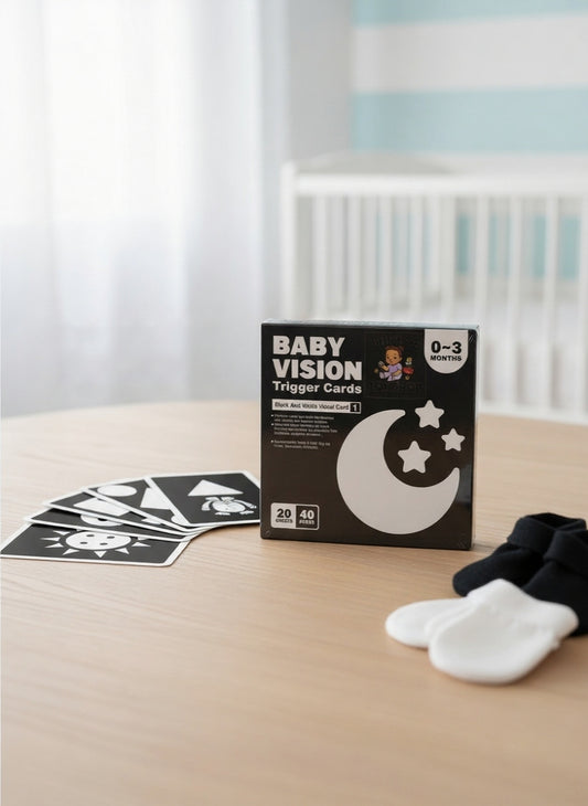 High Contrast Baby Vision Trigger Cards (0-3 Months)