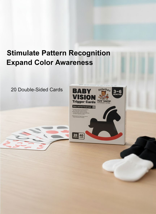 High Contrast Baby Vision Trigger Cards (3-6 Months)