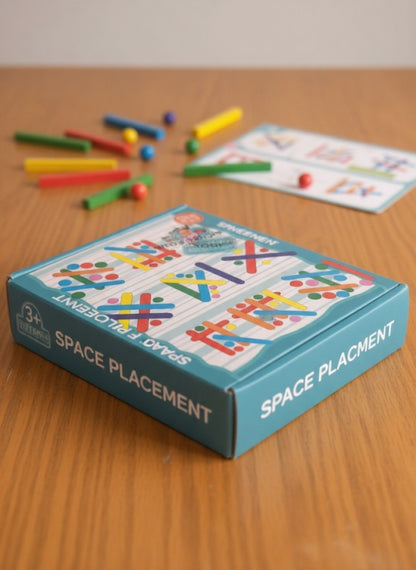 LittleThea™ Space Placement Logic Puzzle Game | Visual STEM Toy for Kids 3+