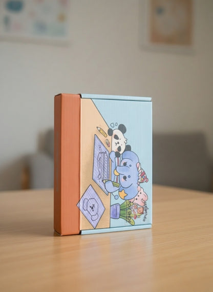 LittleThea™ Symmetrical Drawing Cards | Montessori Art & Math Activity for Kids 3+