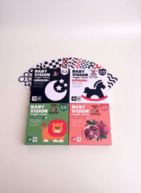 Littlethéa Baby's First Visual World: 4-Stage Vision Trigger Card Set