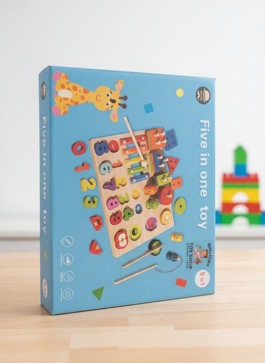 LittleThea™ 5-in-1 Montessori Activity Board