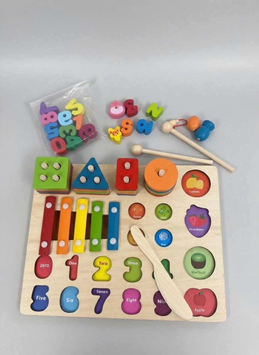 LittleThea™ 5-in-1 Montessori Activity Board