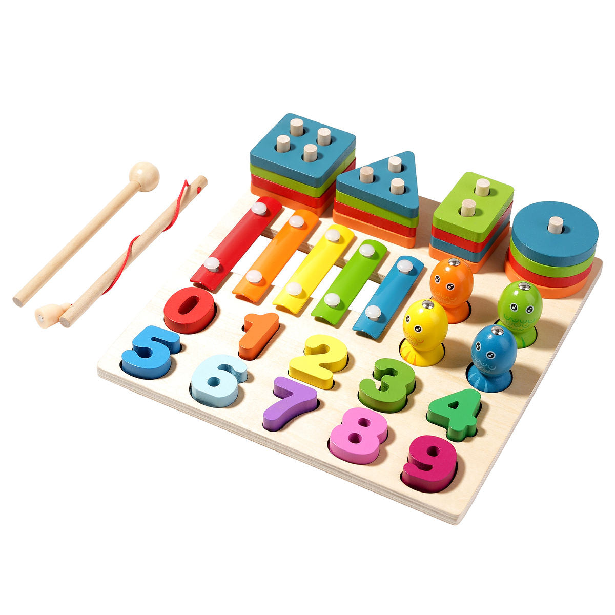 LittleThea™ 5-in-1 Montessori Activity Board